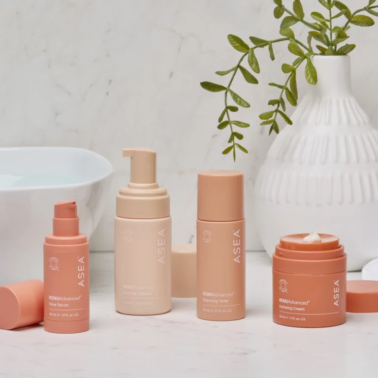Gamme soins de peau ASEA RenuAdavnced