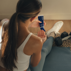 Gel de massage apaisant et rafraîchissant